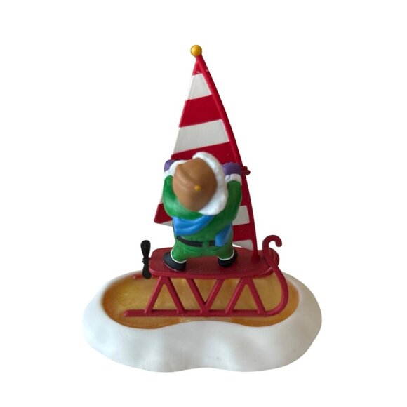 Department 56 North Pole Series "Catch The‎ Wind" - Vintage - 2000-2002 - Picture 3 of 10
